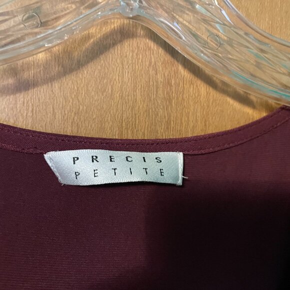 4/$20 | Precis Petite Purple Midi Dress - Picture 4 of 8